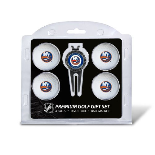 NHL New York Islanders 4 Golf Ball And Divot Tool Set NHL New York Islanders 4 Golf Ball And Divot Tool Set