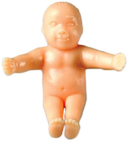 Oasis Supply 000451-144 Mardi Gras 3D Baby Topper for King Cake