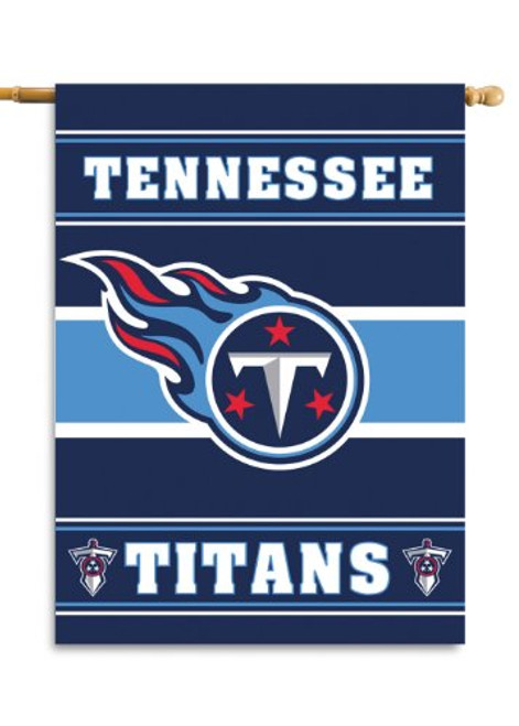 Fremont Die NFL Tennessee Titans 2 Sided House Flag 28 x 40 28 x 40 Team Colors Fremont Die NFL Tennessee Titans 2 Sided House Flag 28 x 40 28 x 40 Team Colors