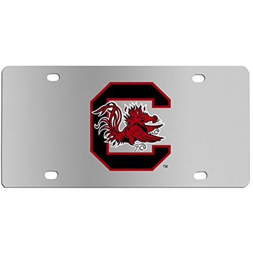 NCAA South Carolina Fighting Gamecocks Steel License Plate