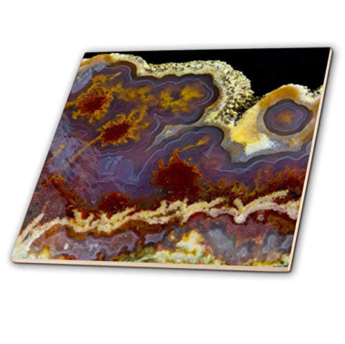 3D Rose Cathedral Agate Glass Tile Multicolor 3D Rose Cathedral Agate Glass Tile Multicolor
