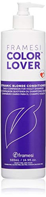 Framesi Color Lover Dynamic Blonde Conditioner 16 9 fl oz Sulfate Free Conditioner Color Treated Hair Framesi Color Lover Dynamic Blonde Conditioner 16 9 fl oz Sulfate Free Conditioner Color Treated Hair