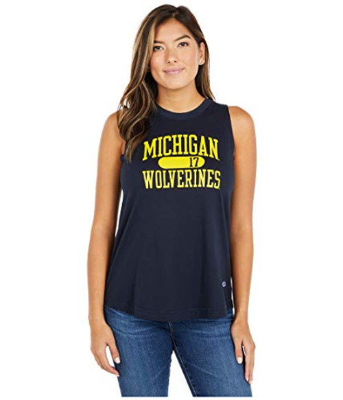 Champion College Michigan Wolverines University 2 0 Tank Top Marine Midnight Navy XL Champion College Michigan Wolverines University 2 0 Tank Top Marine Midnight Navy XL