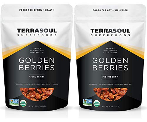 Terrasoul Superfoods Organic Golden Berries  2 Pounds