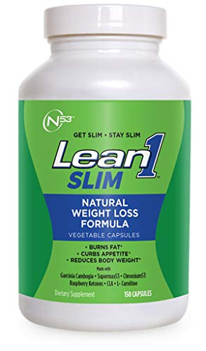 Lean1 Slim1   Dietary Supplements for Natural Weight Loss   With The Power Of Garnicia Cambogia Extract  150 Capsules   NUTRITION 53