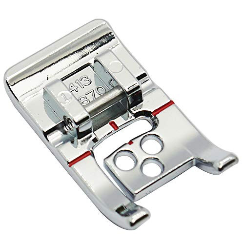 DREAMSTITCH 4131870 45 Snap On 3 Hole Yarn Presser Foot Couching Foot for Husqvarna Viking Group 1  2  3  4  5  6  7  8  9 Sewing Machine 4131870 45
