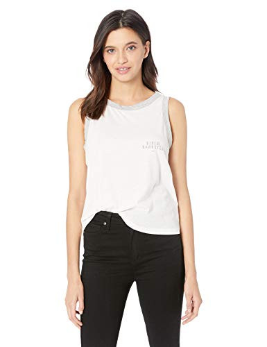 Roxy Junior s You are The Only One Muscle Tank Top  Marshmallow  S