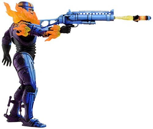 NECA RobocopvsTerminator (93' Video Game) 7" Series 2 Robocop Battle Damaged Action Figure