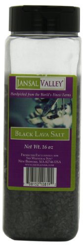 Jansal Valley Black Lava Salt  16 Ounce