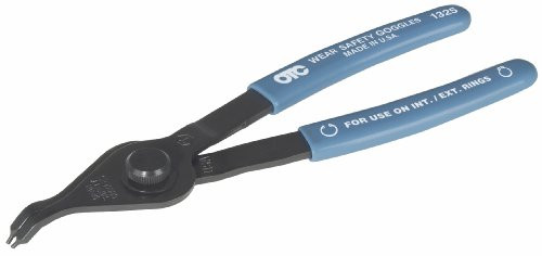 OTC 1325 Convertible Snap Ring Retaining Ring Pliers    047 Dia   45 degree Tip   Internal External