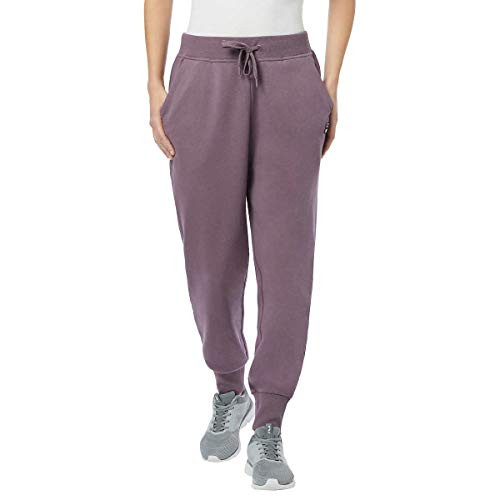 Fila Womens French Terry Jogger  Black Plum  XX Large