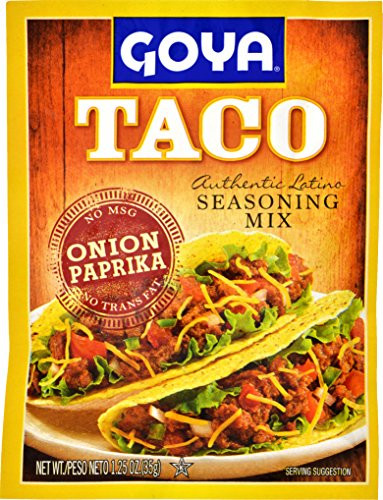 Goya Foods Taco Seasoning Mix  1 25 Ounce  Pack of 24