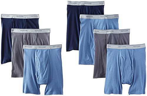 Fruit of the Loom Men s Tag Free Boxer Brief  Pack of 7   Assorted  3X Large