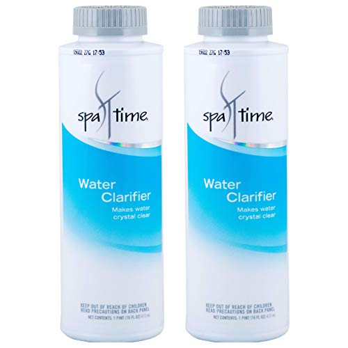 SPA TIME 17463STM 02 Water Clarifier  1 Pint  2 Pack