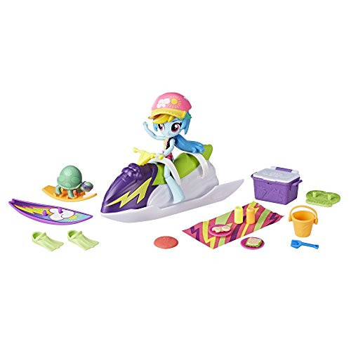 My Little Pony Equestria Girls Rainbow Dash Sporty Beach Set My Little Pony Equestria Girls Rainbow Dash Sporty Beach Set
