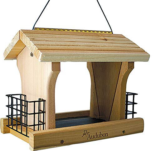 Woodlink NARANCH3 12 Inch Audubon Cedar Ranch Wild Bird Feeder Large Woodlink NARANCH3 12 Inch Audubon Cedar Ranch Wild Bird Feeder Large