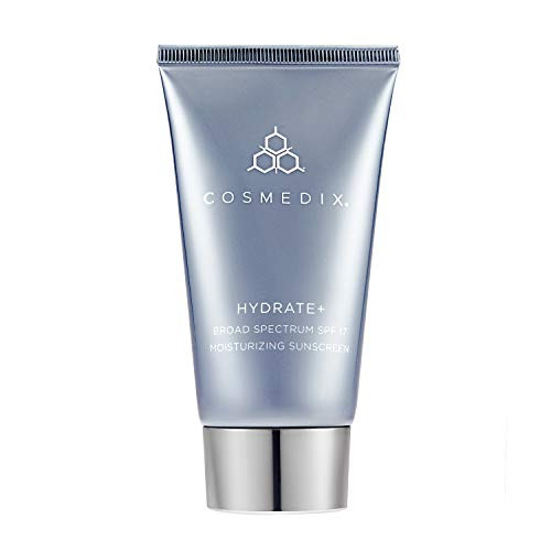 COSMEDIX Hydrate Plus Broad Spectrum SPF 17 Moisturizing Sunscreen  2 oz