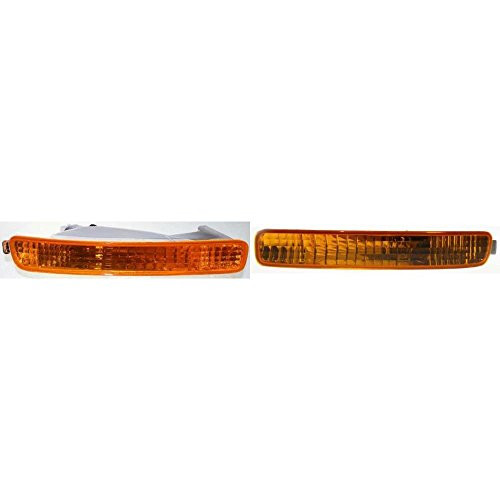 DAT AUTO PARTS Front Signal Light Assembly Set of Two Replacement for 96 97 Honda Accord Left Driver and Right Passenger Side Pair HO2530116 HO2531116