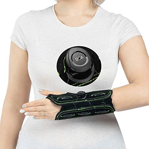 Carpal Tunnel Wrist Brace Night Wrist Sleep Support with Advanced BOA Technology Brace for Wrist Sprain  Arthritis  Tendonitis Pain Relief Left Hannd Large