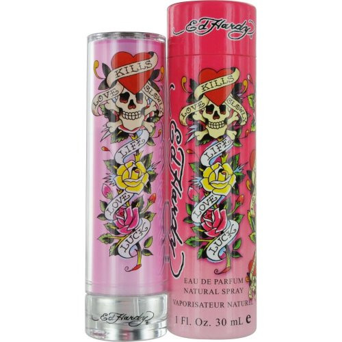 Christian Audigier Ed Hardy Eau De Parfum Spray for Women 1 Ounce Christian Audigier Ed Hardy Eau De Parfum Spray for Women 1 Ounce