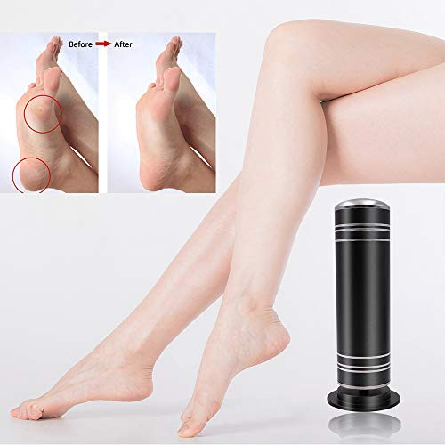 ELEVEN EVER Electric Foot Callus Remover  Electronic Foot File to removes Dry  Dead  Hard  Cracked Skin   Calluses  black ELEVEN EVER Electric Foot Callus Remover  Electronic Foot File to removes Dry  Dead  Hard  Cracked Skin   Calluses  black