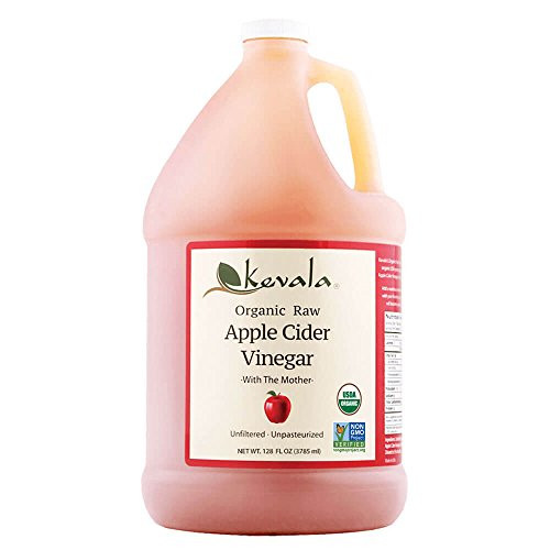 Kevala Organic Apple Cider Vinegar 128 Fluid Ounce  1 Gallon