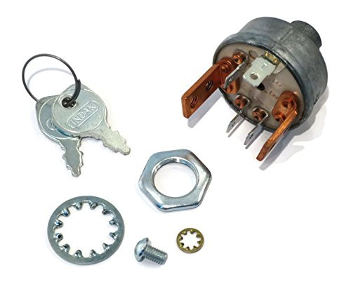 The ROP Shop Ignition Starter Key Switch Sears Craftsman Roper AYP 365401R 71577 72841 511404
