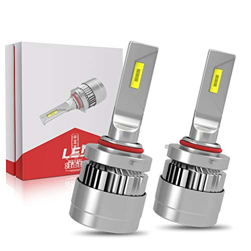 AUSI 9006 HB4 LED Headlight Bulbs Low Beam Fog Light Halogen Replacement 2 Pcs Kit CSP Chips Ice White 6500K Xenon White Extremely Bright Light 12V AUSI 9006 HB4 LED Headlight Bulbs Low Beam Fog Light Halogen Replacement 2 Pcs Kit CSP Chips Ice White 6500K Xenon White Extremely Bright Light 12V