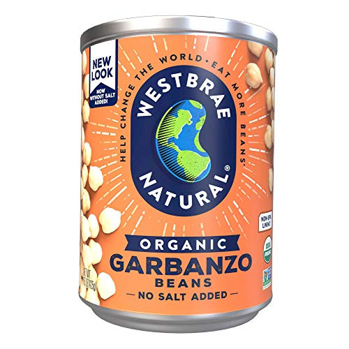 Westbrae Natural Organic Garbanzo Beans  15 Ounce  Pack of 12