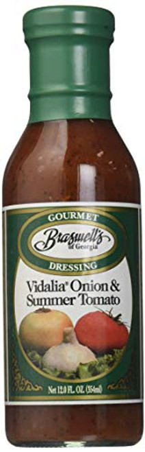 Braswells Vidalia Onion and Summer Tomato Gourmet Dressing  12 Fl Oz  Pack of 6