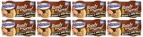 Minute Ready to Serve Brown   Wild Rice 2   4 4 oz cups  Pack of 8