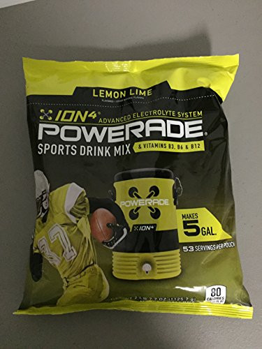 Powerade Lemon Lime Powder Drink Mix  5 Gallon Bag