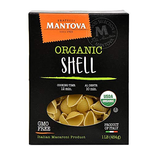 Mantova Italian Organic Pasta Shells 100 Durum Semolina Organic Conchiglie 16 Oz Pack Of 12 Product Of Italy Mantova Italian Organic Pasta Shells 100 Durum Semolina Organic Conchiglie 16 Oz Pack Of 12 Product Of Italy