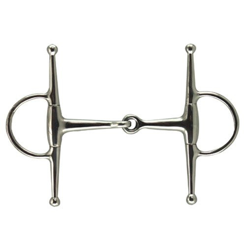 Coronet Full Cheek Eggbutt Snaffle Bit  4 3 4 Inch