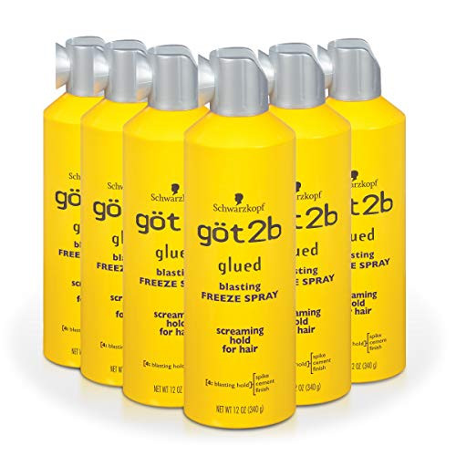 Got2b Glued Blasting Freeze Hairspray Aero  12 Ounce  Pack of 6
