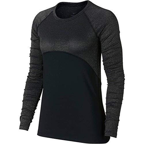 Nike Women s Pro Warm Long Sleeve Training Top  S  Black