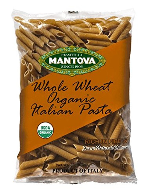 Mantova Italian Organic Whole Wheat Penne Rigate Pasta 100 Durum Semolina Organic Penne 16 Oz Pack Of 12 Product Of Italy Mantova Italian Organic Whole Wheat Penne Rigate Pasta 100 Durum Semolina Organic Penne 16 Oz Pack Of 12 Product Of Italy