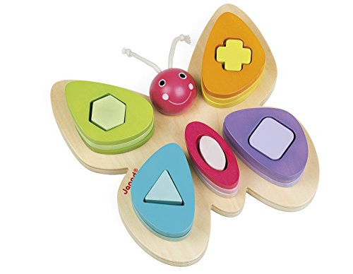 Janod Wood Butterfly Shape Sorter