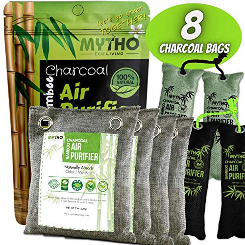 Nature Fresh Air Purifier Bags  Bamboo Charcoal Air Purifying Bags  Activated Charcoal Air Purifying Bag Odor Eliminators For Home  Activated Charcoal Odor Absorber  Odor Eliminator  Closet Deodorizer