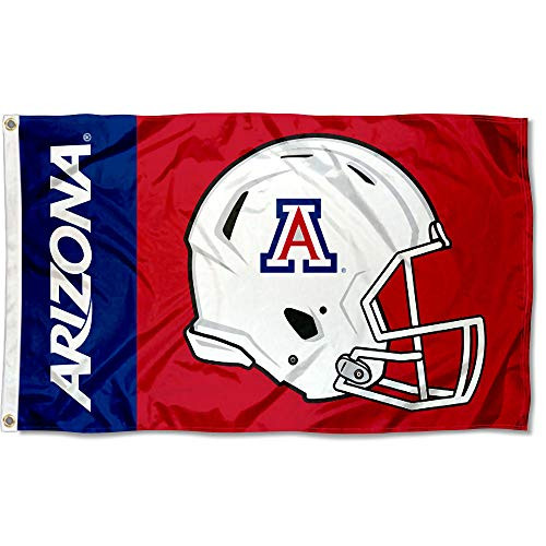 College Flags Banners Co Arizona Wildcats Football Helmet Flag College Flags Banners Co Arizona Wildcats Football Helmet Flag
