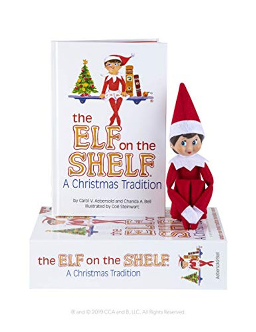 The Elf on the Shelf Girl Light  Red and White