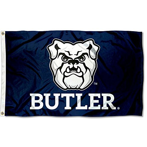 College Flags   Banners Co  Butler Bulldogs New Logo Flag
