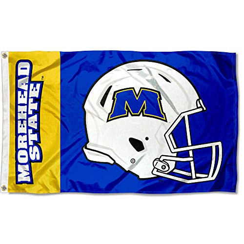 College Flags   Banners Co  Morehead State Eagles Football Helmet Flag