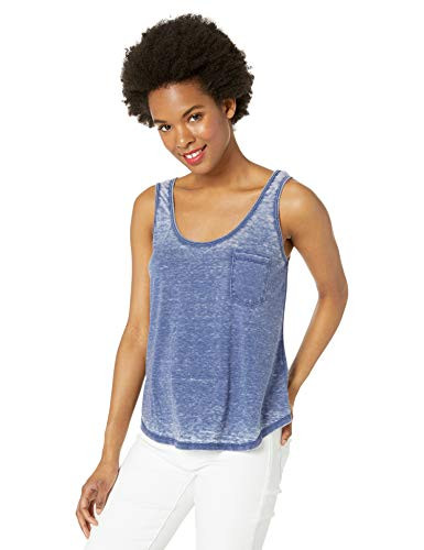 Jack by BB Dakota Junior s Burnout Babe Tank w Back Overlap  Twilight  Medium
