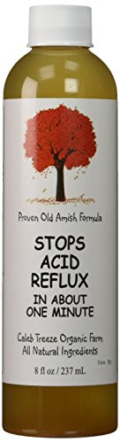 Caleb Treeze Organic Farm Stops Acid Reflux 8 oz  Pack of 3   3 Items