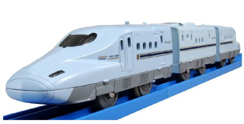 Plarail S-04 with Lights Series N700 Shinkansen Mizuho Sakura by TOMY