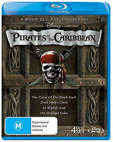 Pirates of the Caribbean Quadrilogy  Curse of the Black Pearl Dead Man s Chest At World s End On Stranger Tides