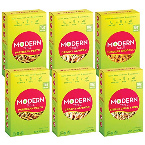 Modern Table Gluten Free Lentil Pasta Meal Kit Variety Pack 6 Count Modern Table Gluten Free Lentil Pasta Meal Kit Variety Pack 6 Count