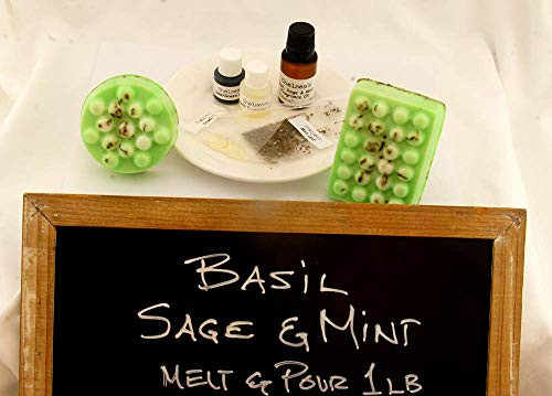 Sage Basil and Mint Soap Making Kit Sage Basil and Mint Soap Making Kit