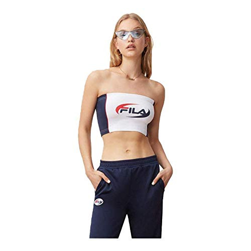 Fila Josefa Tube Top  XL  Peacoat White Chinese Red